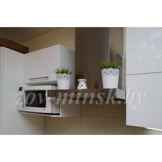 Кухня из мдф крашенного RAL 9003