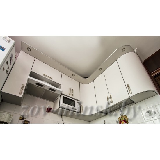 Кухня с фасадами из пластика